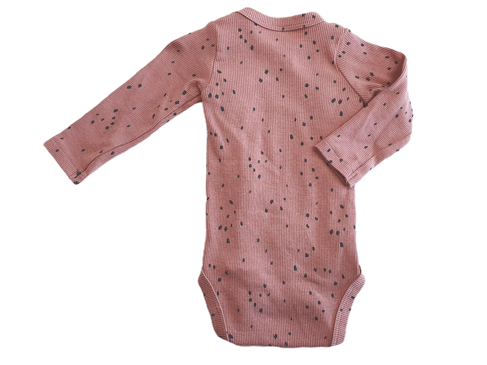 Thumbnail: Roze Bamboe Meegroeiromper | Hema | Maat 44