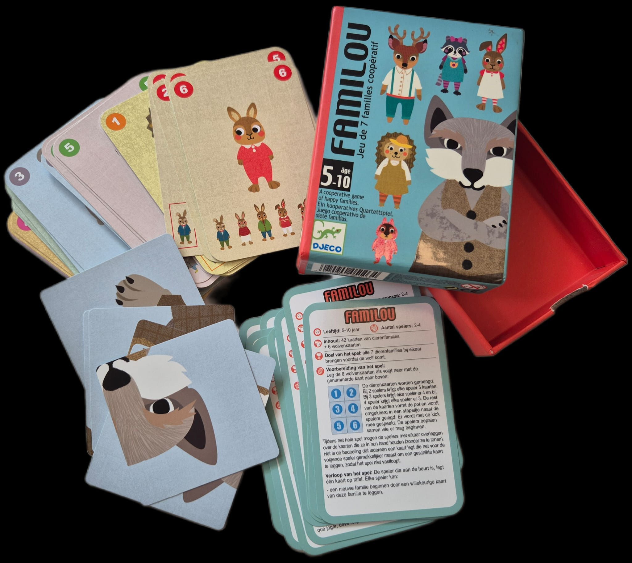 Familou Kaartspel | Djeco | 5+ jaar