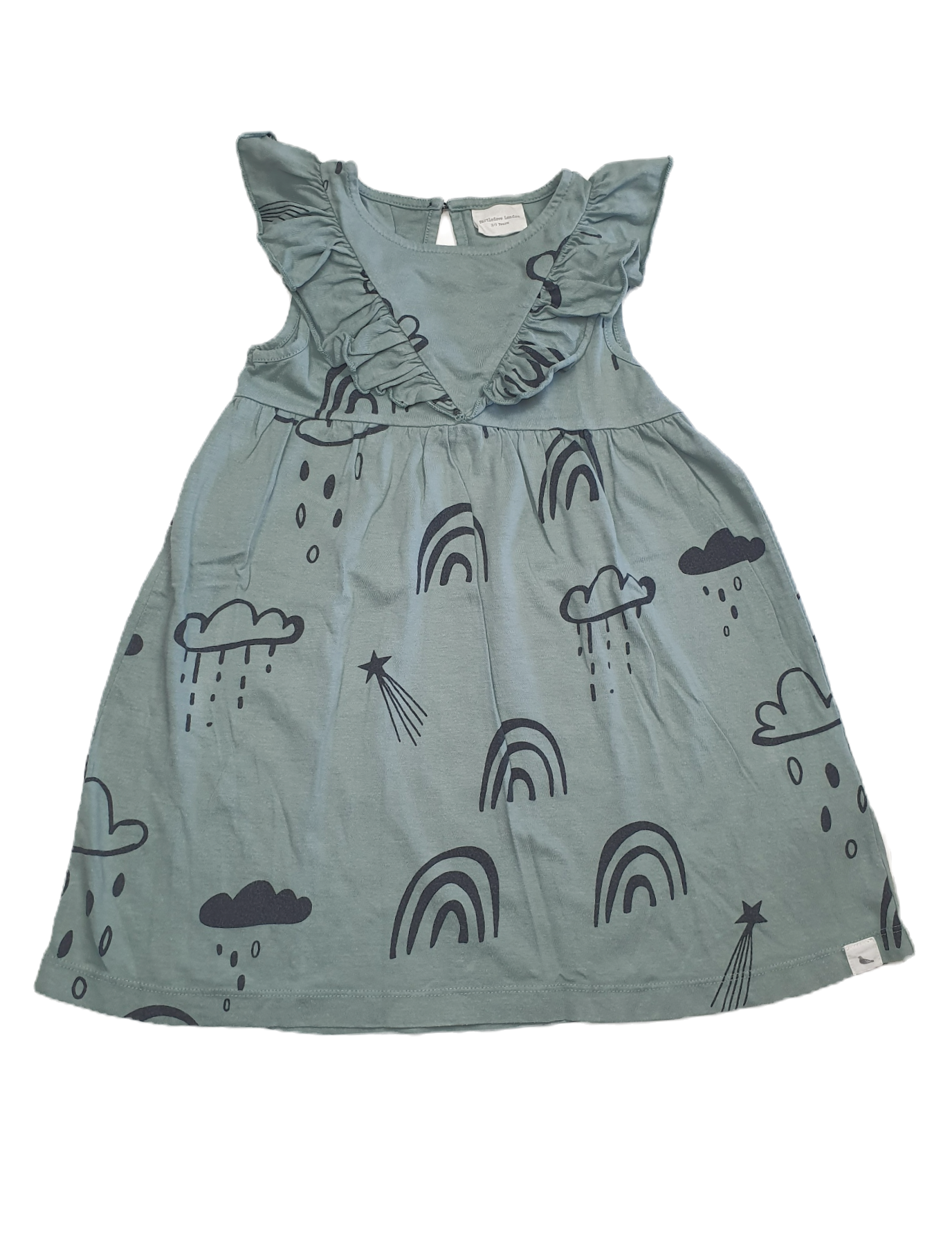 Toffe Groene Jurk | Turtledove London | Maat 98 (2/3 yr)