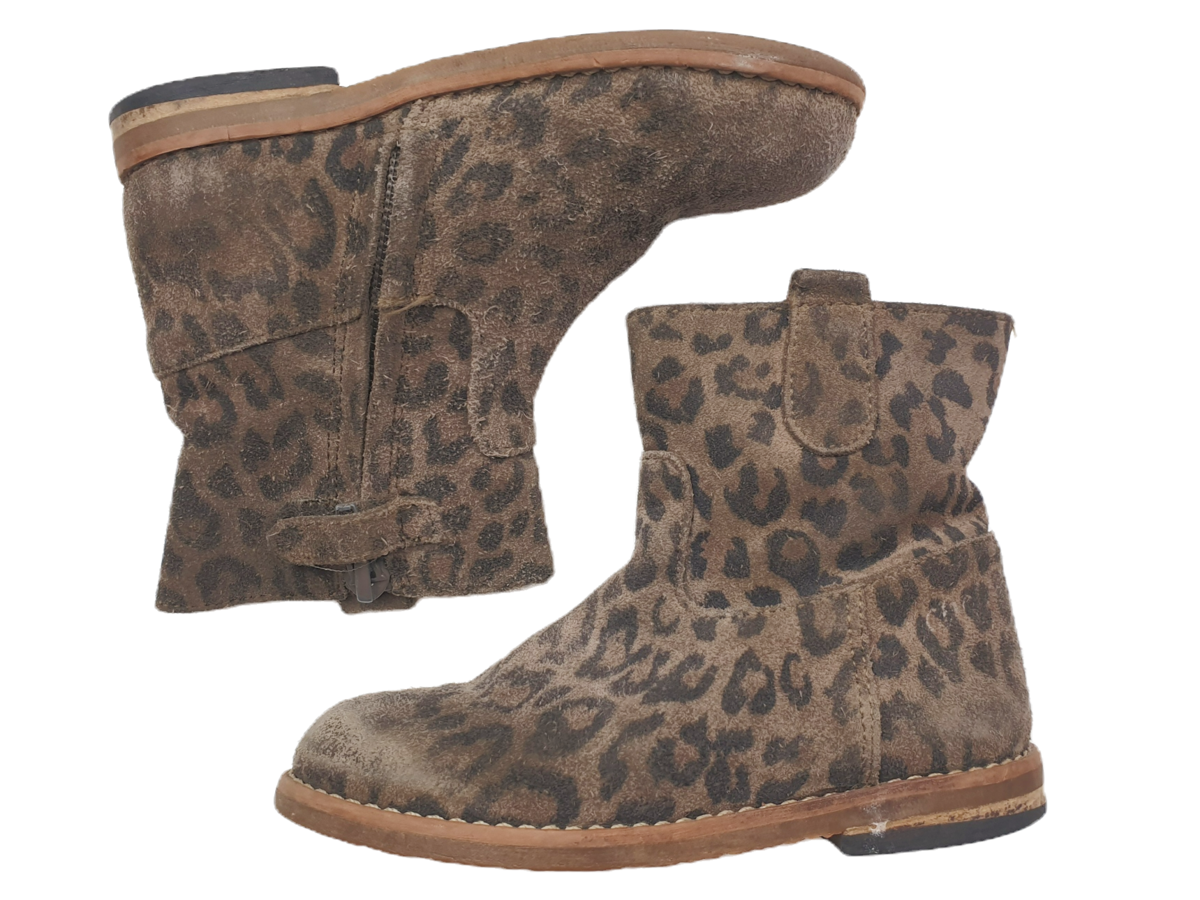 Leren Panter Laarsjes | Clic! | Maat 24