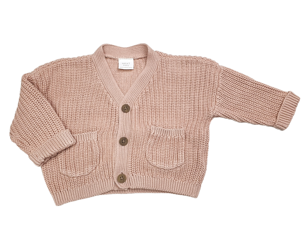 Thumbnail: Lief Katoengebreid Vestje | Next | Maat 62