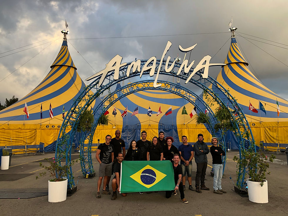 Brasucas em amaluna