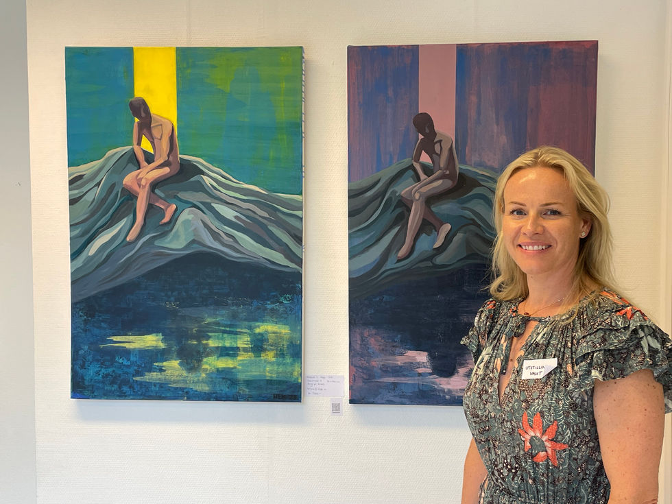 From a group exhibition at Galleri Minneparken, 2023.