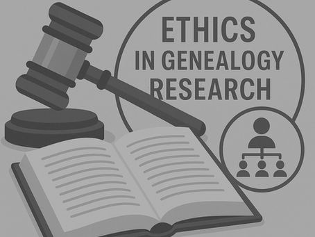 The genealogist’s Code of Ethics