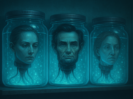 To be a Head in a Jar, alongside Abraham Lincoln?