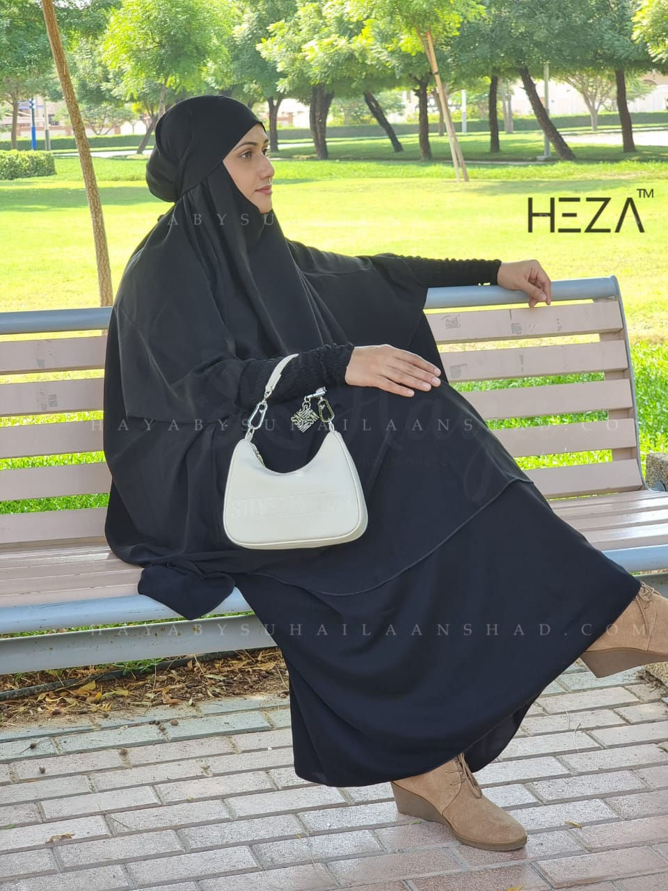 Thumbnail: Heza Jilbab Black
