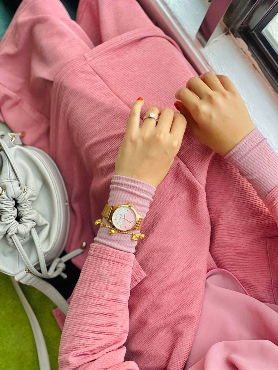 Thumbnail: Stella Hand Socks Bubblegum Frappe