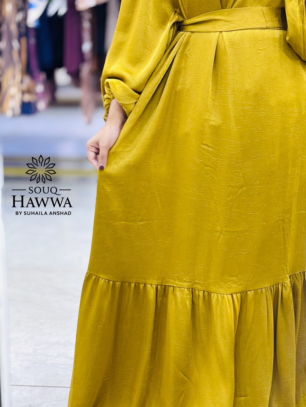 Thumbnail: Textured Satin Gown