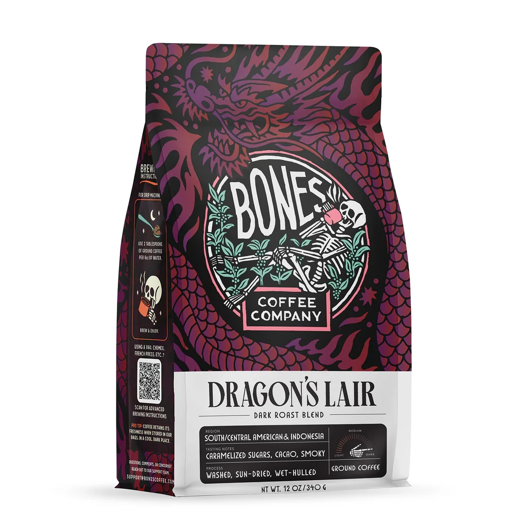 Bones Coffee - Dragon's Lair 12oz