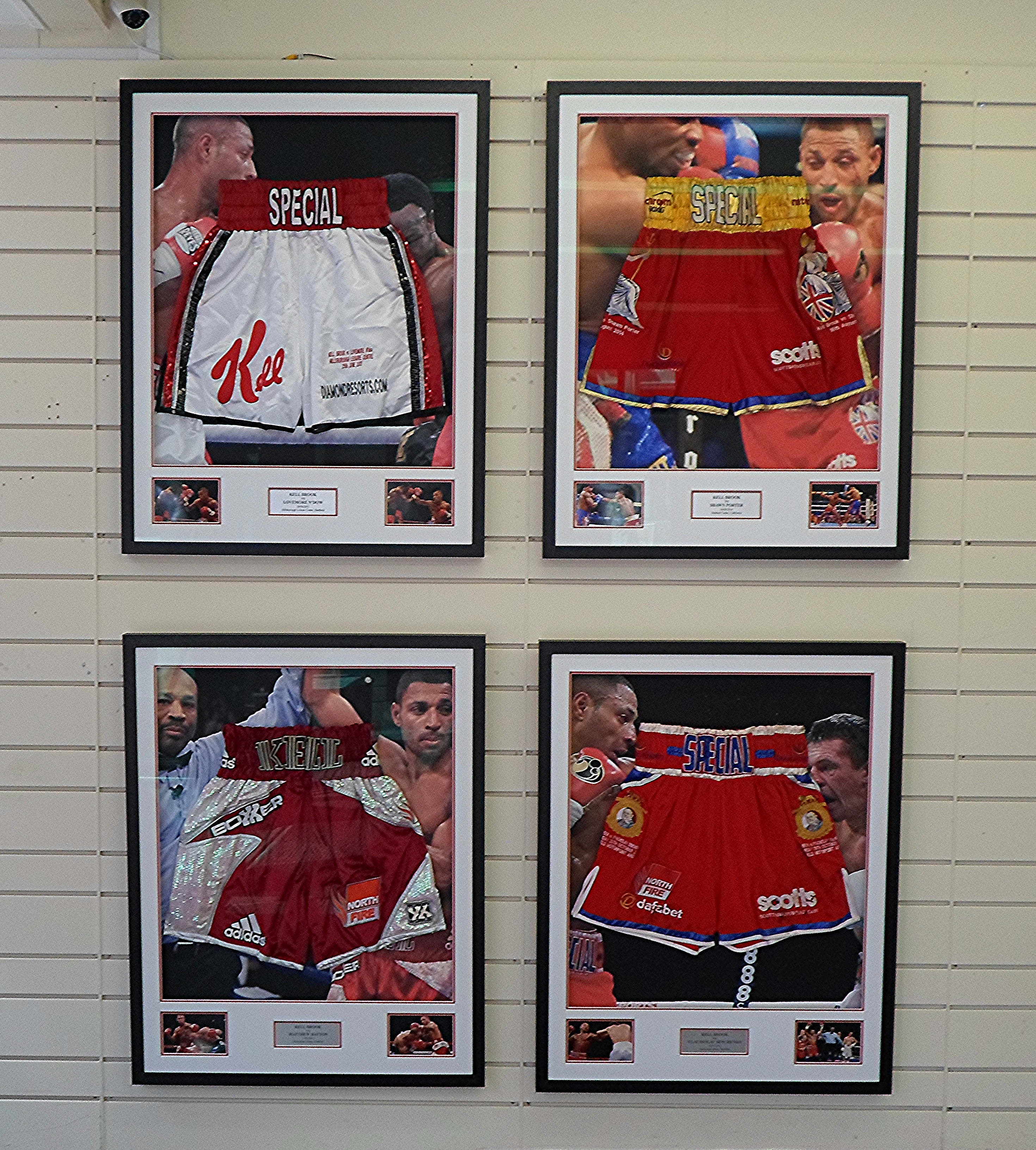 Kell Brook's shorts