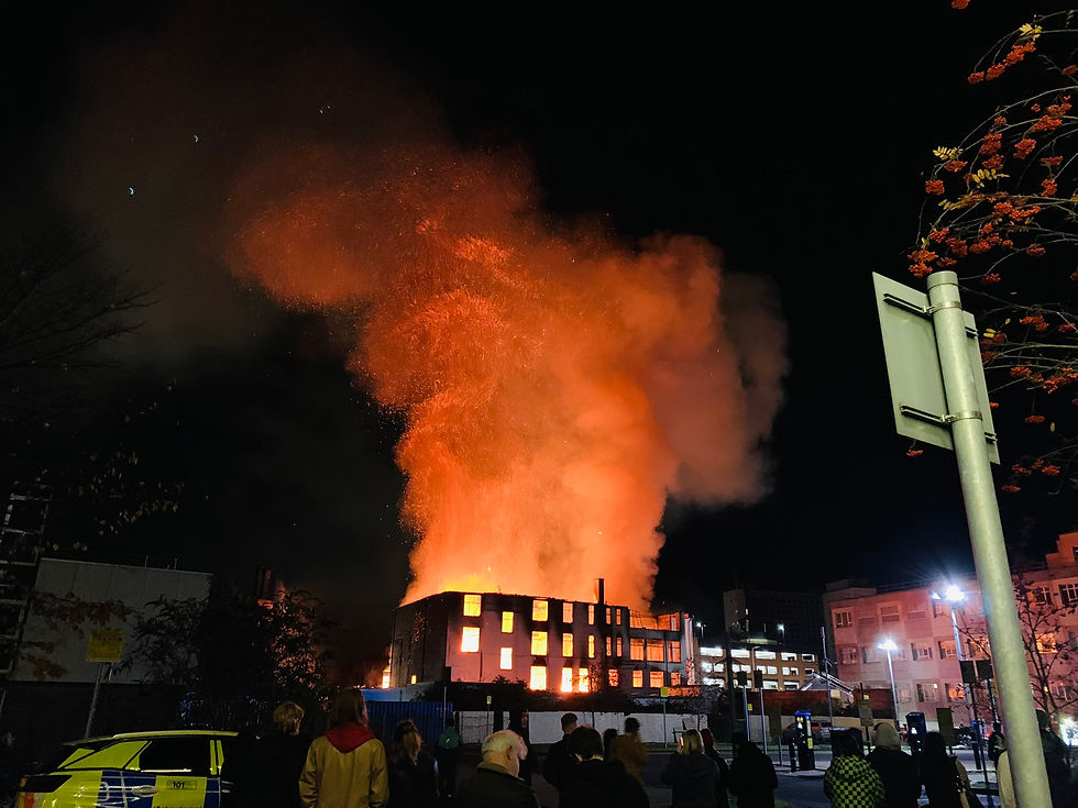Incendie à Dundee