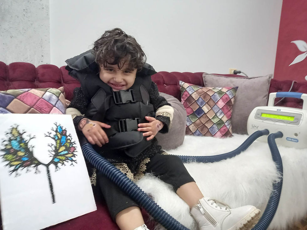 ذاكرة الفيسبوك – 13 مايو 2023تبرعت شركة CF Vests Worldwide بسترة Hill Rom Cystic Fibrosis لنايا من قطاع غزة.