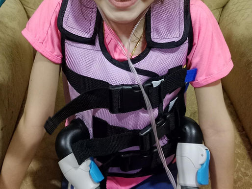Facebook Memory – April 8, 2025
“Receiving a vest is a wonderful gift for my daughter, for me and my entire family. #Cysticfibrosisvest