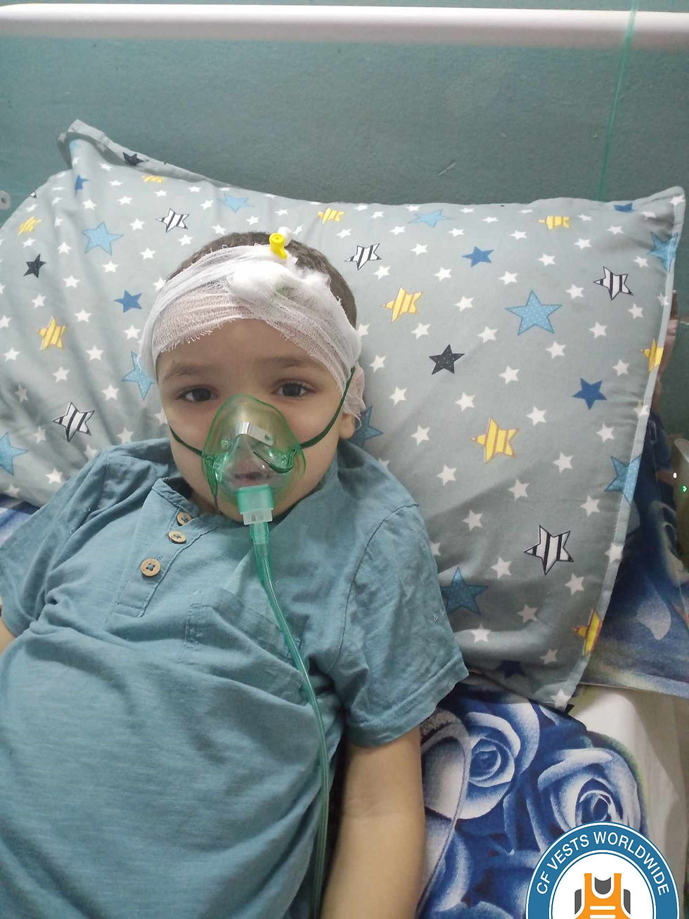 ذاكرة الفيسبوك - 14 مارس 2024 تبرعت شركة CF Vests Worldwide بسترة RespirTech لمكافحة التليف الكيسي لمسلم في الجزائر