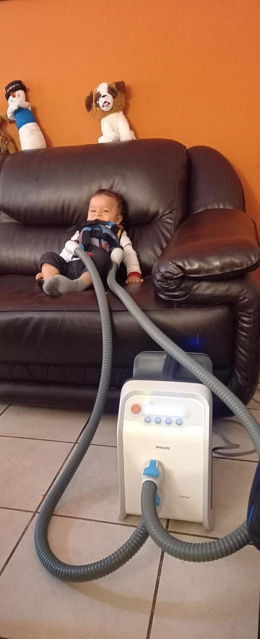 Facebook Memory – November 30, 2022 Thiago is the first CF patient in Guatamala to receive a Philips RespirTech Cystic Fibrosis vest from CF Vests Worldwide.