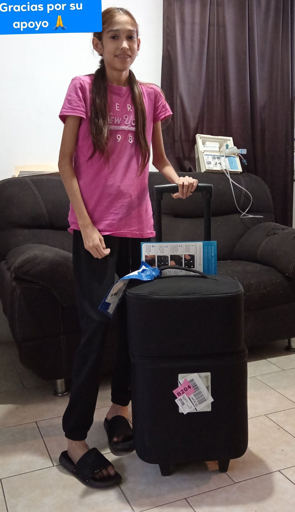 Facebook Memory – 18 de mayo de 2024¡El chaleco RespirTech para Fibrosis Quística donado por CF Vests Worldwide a Karla en #Apodaca, #NuevoLeónMéxico ya llegó!