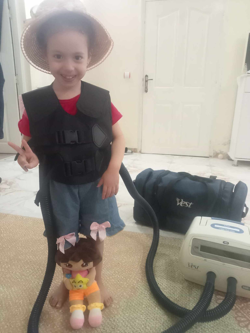 Facebook Memory – June 4, 2024 The Baxter International Hill Rom Cystic Fibrosis vest donated by CF Vests Worldwide to Lamis in Algeria has arrived!