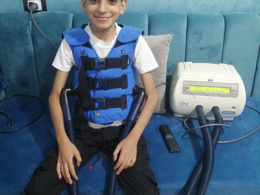 Facebook Memory – July 11, 2024
The @baxter_intl Hill Rom Cystic Fibrosis vest donated by CF Vests Worldwide to Youssef in #cairo, #egypt has arrived.