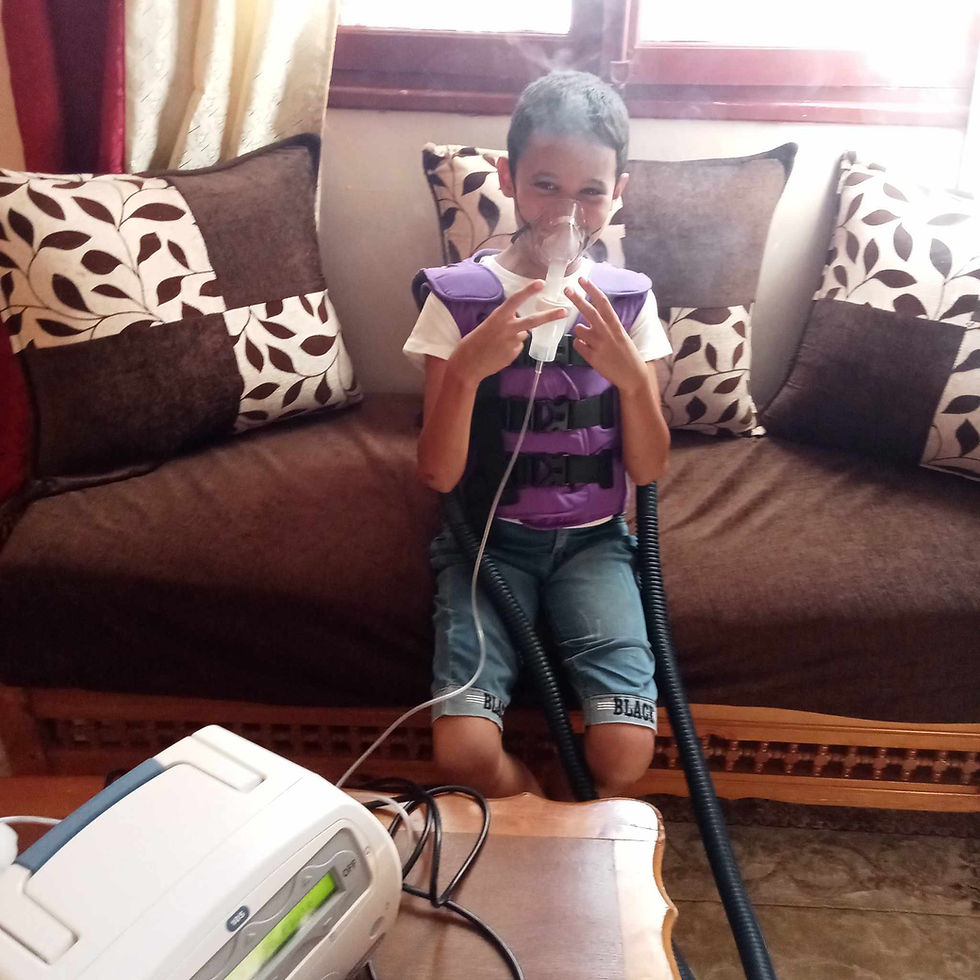 Facebook Memory – October 21, 2023

CF Vests Worldwide recently donated a Hill Rom Cystic Fibrosis vest to Ahmed in #algeria.