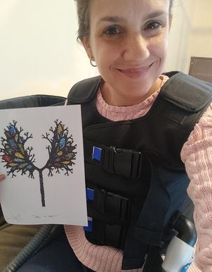 Facebook Memory – June 22, 2023
CF Vests Worldwide donated a RespirTech Cystic Fibrosis vest to Veronica, a renowned CF Advocate in #Brazil.