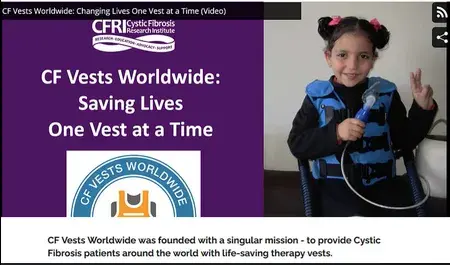 Facebook Memory – March 7, 2024
‎
‎CF Vests Worldwide was honored to appear on a CFRI Podcast with CFRI Executive Director Siri Vaeth.
