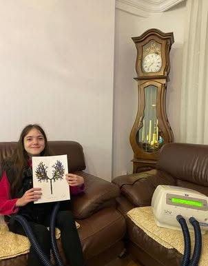 Facebook Memory – July 4, 2024 CF Vests Worldwide donated a Baxter International Inc. Hill Rom Cystic Fibrosis vest to Rinesa in #Fushe, #kosovo.