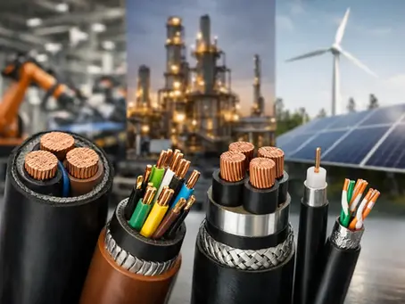 Industrial Cable Applications List for Projects