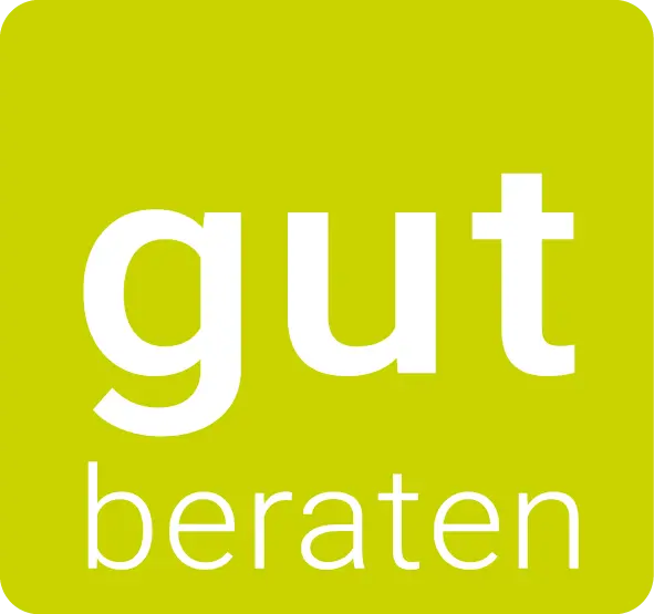 Logo der Zertifizierung durch Gut beraten