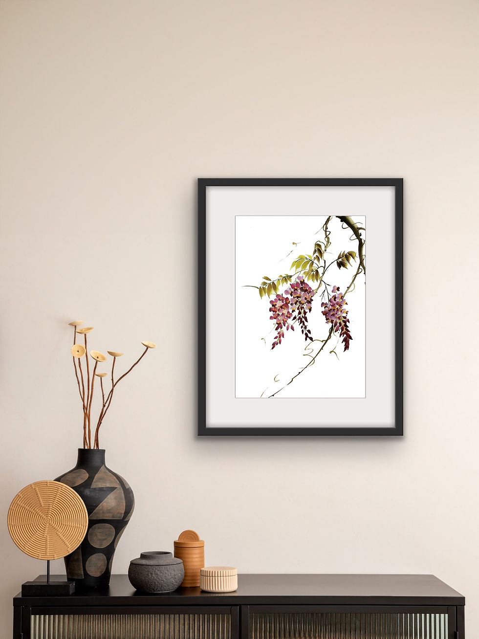 Thumbnail: Veils of Violet- Fine Art Print