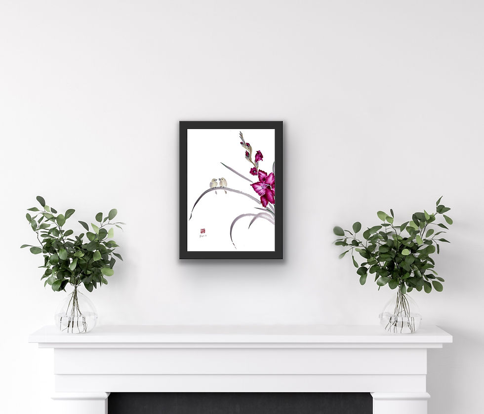 Thumbnail: Chit Chat- Fine Art Print