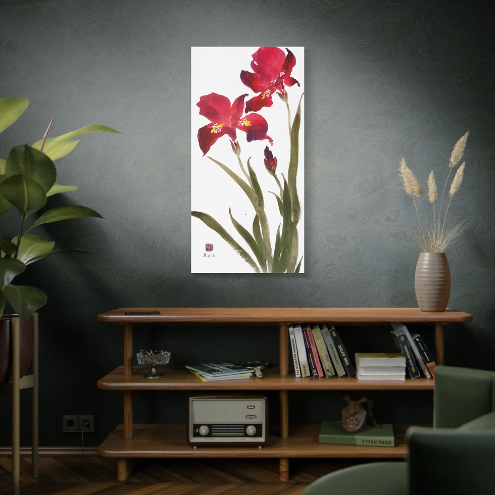 Thumbnail: Iris- Matte Canvas, Stretched, 1.25"