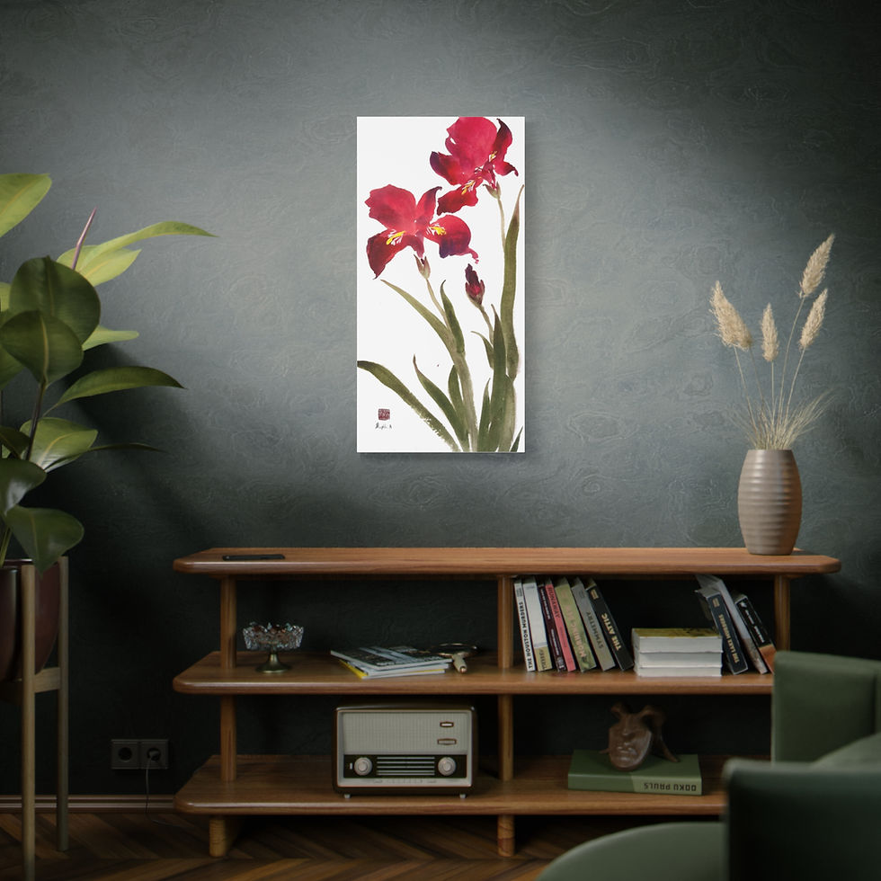 Thumbnail: Iris- Matte Canvas, Stretched, 1.25"