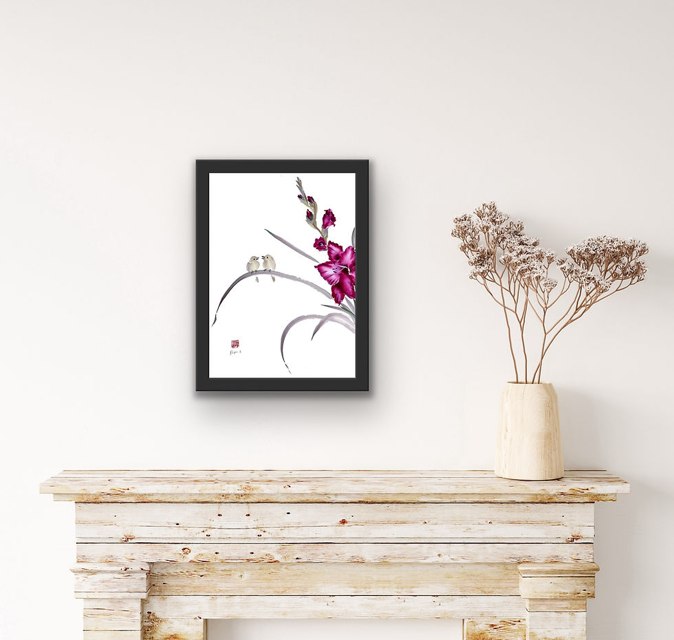 Thumbnail: Chit Chat- Fine Art Print