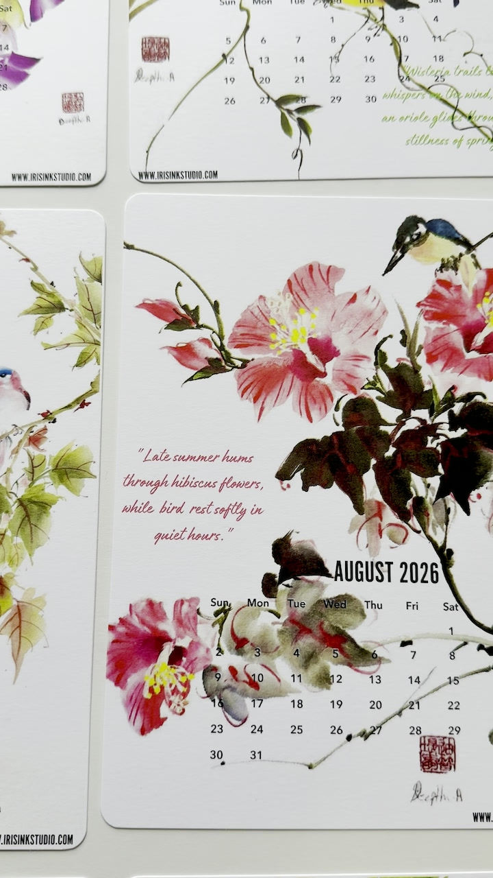 Thumbnail: Art Focus 2026 Desk Calendar: The Seasons in Brush & Spirit