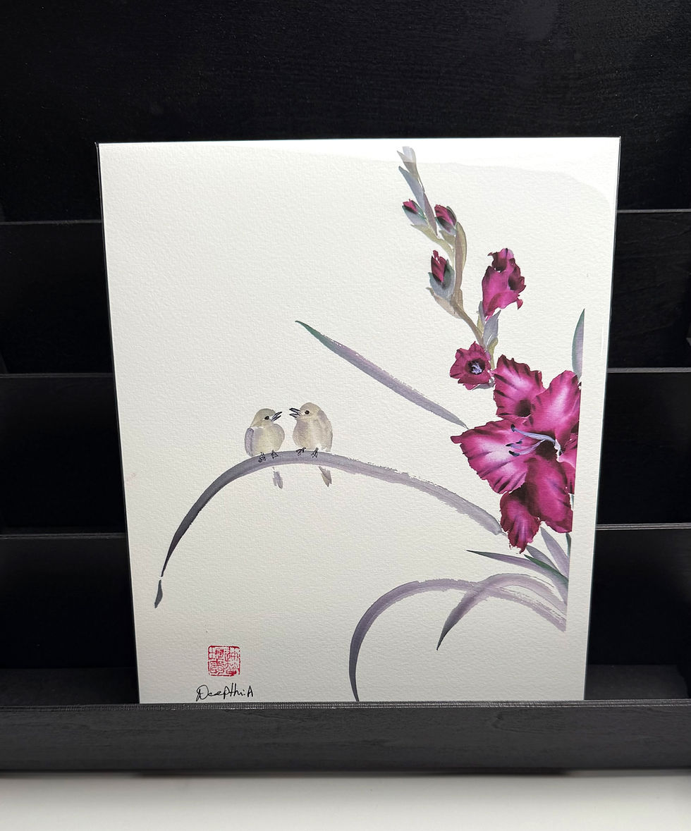 Thumbnail: Chit Chat- Fine Art Print