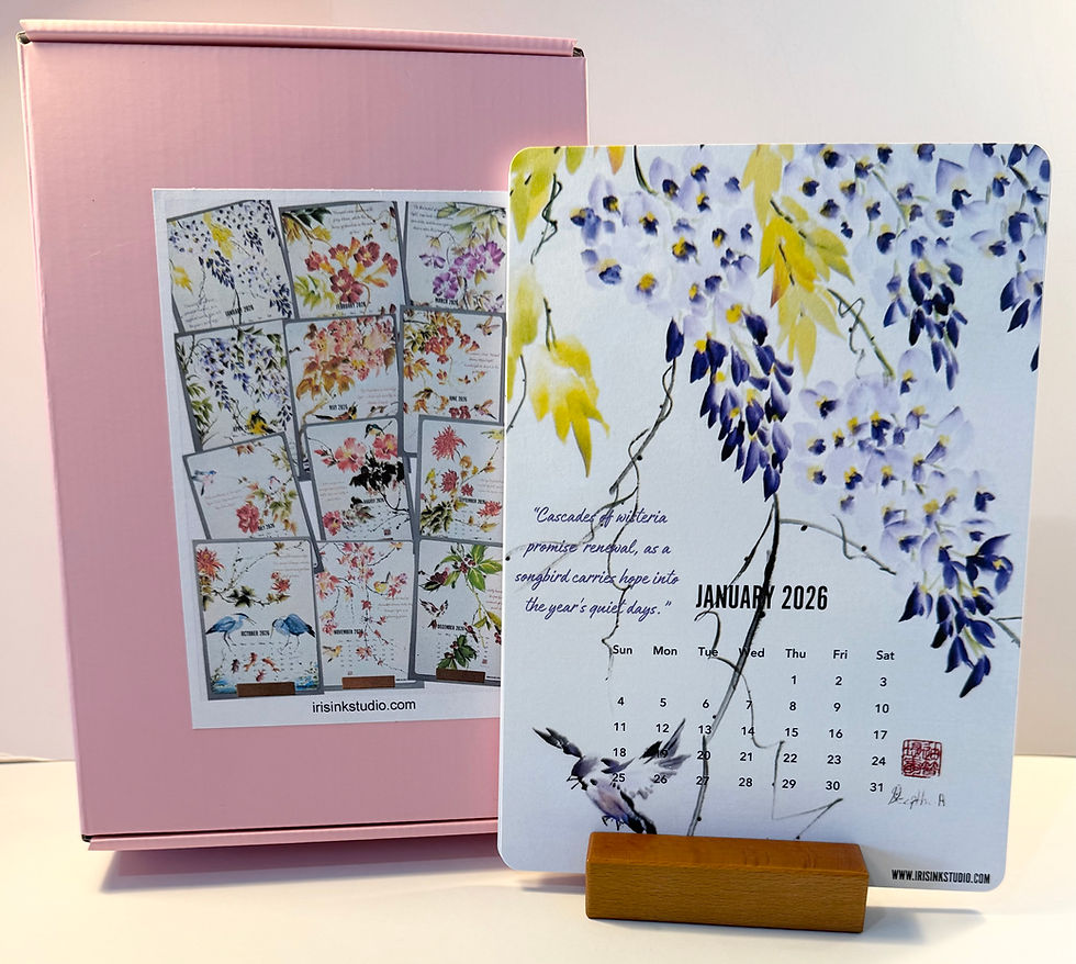 Thumbnail: Art Focus 2026 Desk Calendar: The Seasons in Brush & Spirit