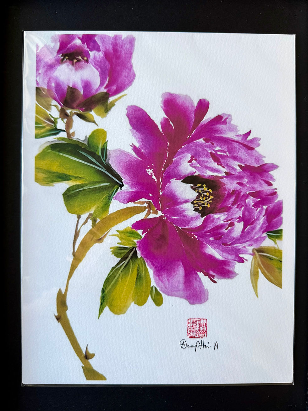 Thumbnail: Blush Blossoms - Fine Art Print