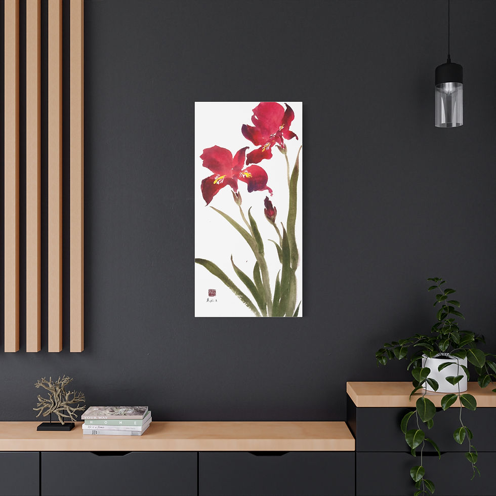 Thumbnail: Iris- Matte Canvas, Stretched, 1.25"