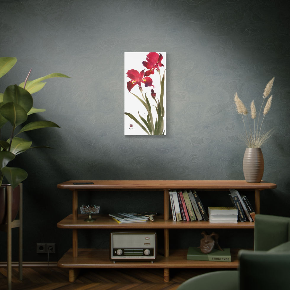 Thumbnail: Iris- Matte Canvas, Stretched, 1.25"