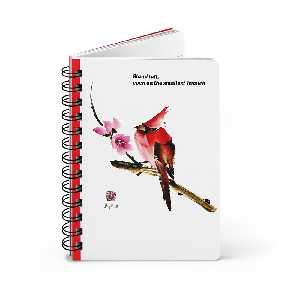 Thumbnail: Cardinal 1- Spiral Bound Journal