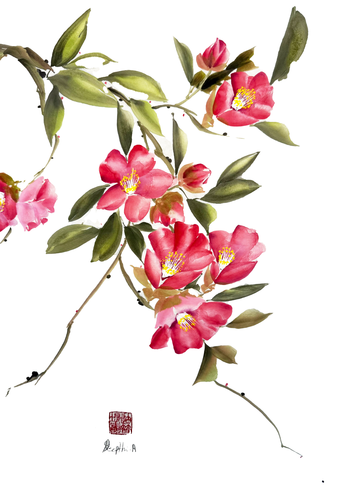 A Gentle unfolding- Fine Art Print