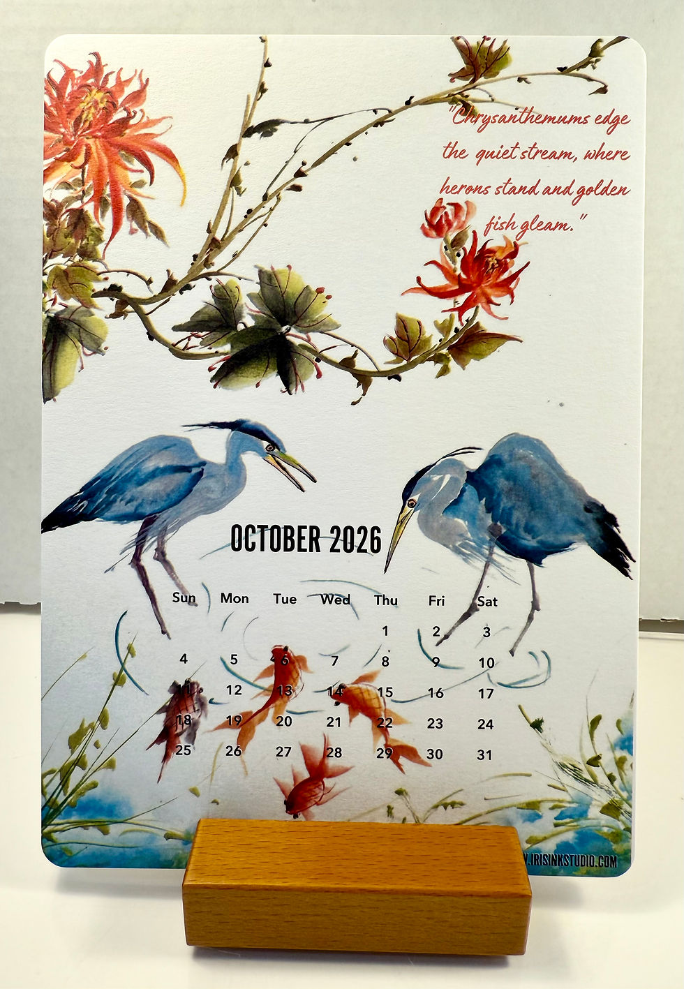 Thumbnail: Art Focus 2026 Desk Calendar: The Seasons in Brush & Spirit