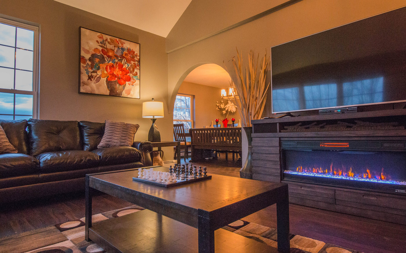 Hilltop Lodge, a 3-bedroom house on the Hilltop compound in the Pocono Mountains