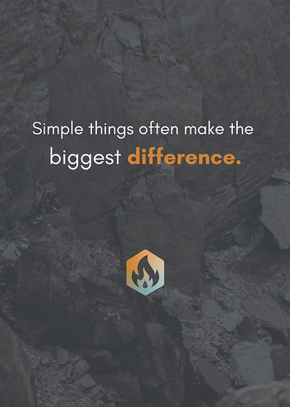 small things make a big difference
