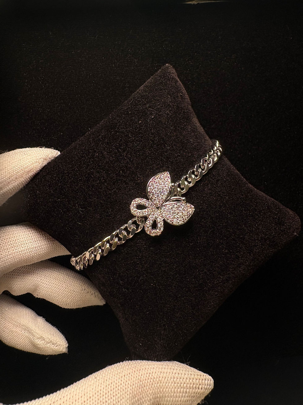Thumbnail: Butterfly Cuban Bracelet