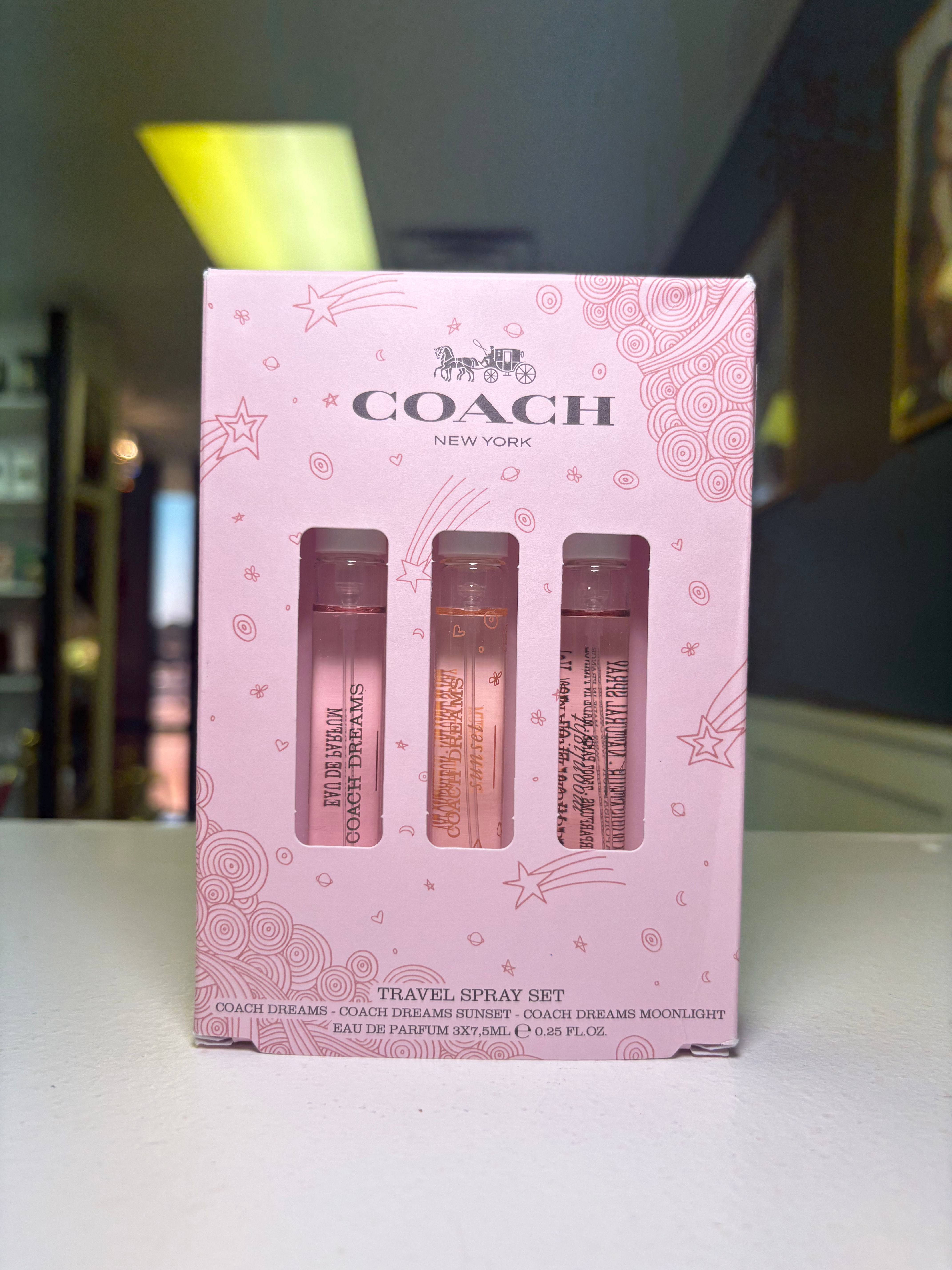 Coach Travel sz set