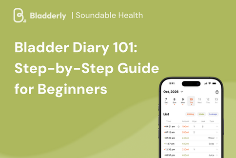 Bladder Diary 101: Step-by-Step Guide for Beginners