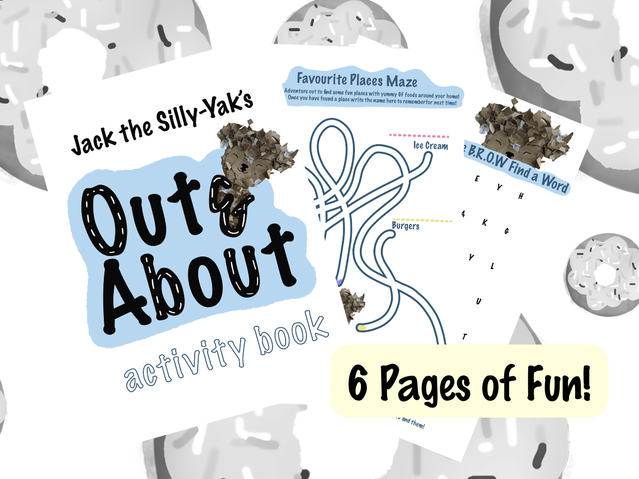 Jack's Out and About Activity Book