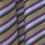 Thumbnail: Hand Made Designer Tops for Women - Close up view of the fabric with coloured stripes
