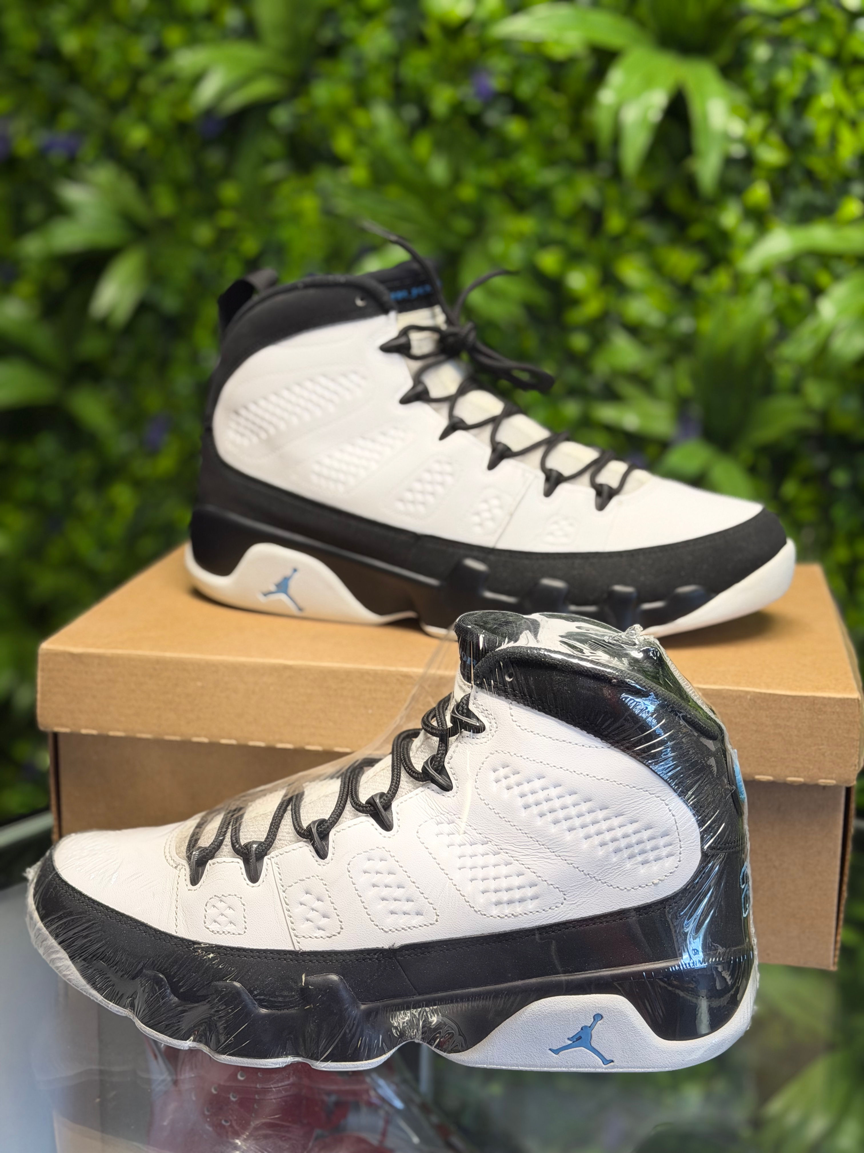 Jordan 9 “UNC” sz 10 Pre-Owned 